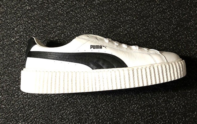 puma creeper white leather