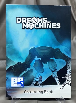 Dreams And Machines Coloring Book Free Rpg Day 2023