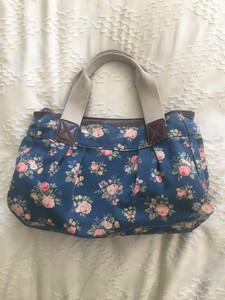 cath kidston bag blue flowers