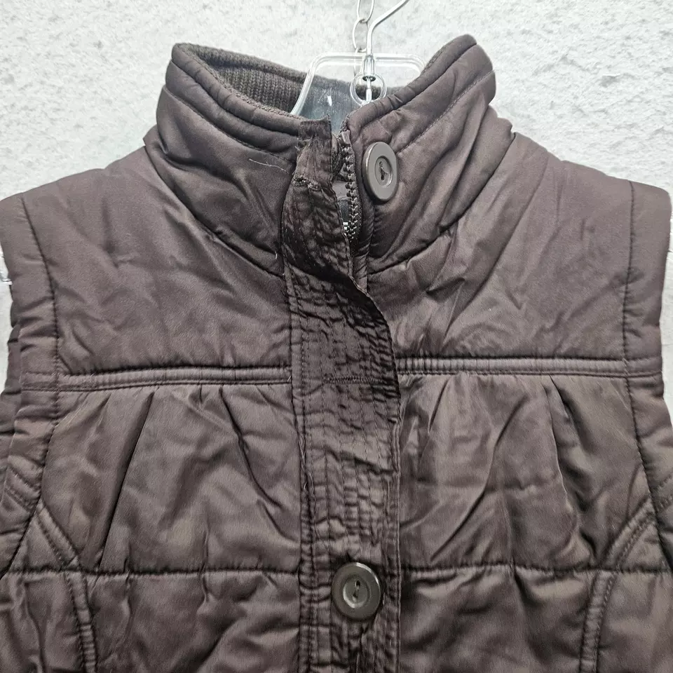 OuterEdge Women's Small Brown Windbreaker Vest - Image 3 of 4