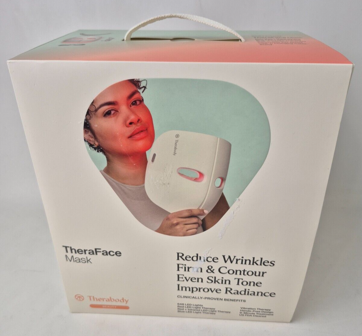 Therabody - TheraFace LED Mask with Vibration Therapy - White | eBay