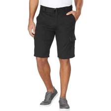 NWT Wearfirst Men's Cargo Short Black Size 34
