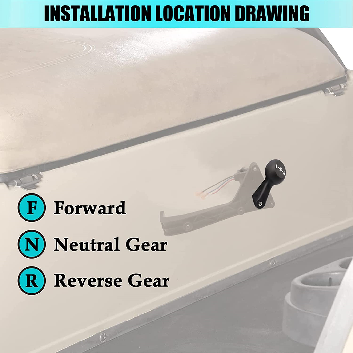 Lugana Club Car DS Steering Wheel In Black W/ Carbon Fiber | GCTS - Foto 8