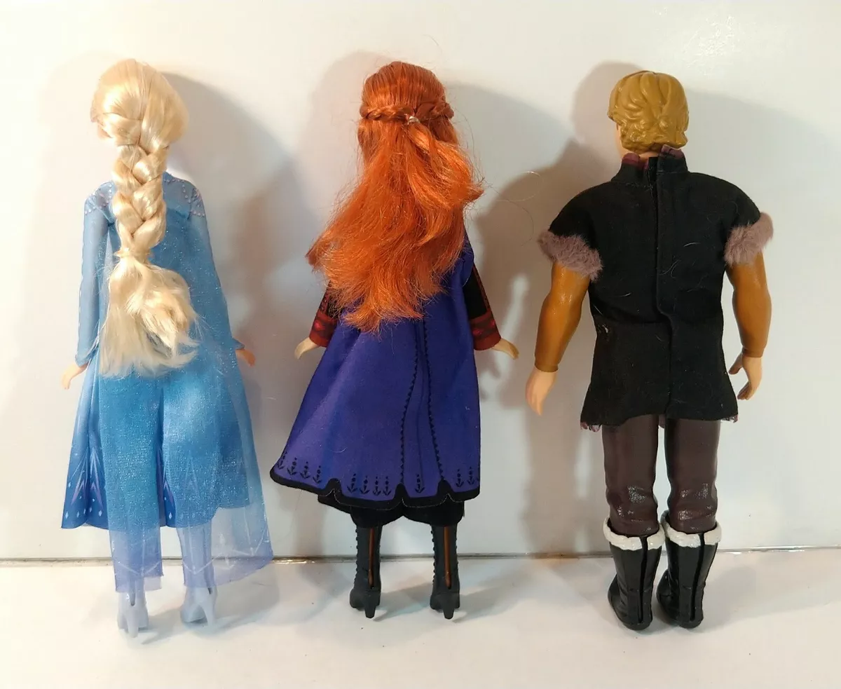 Disney Frozen 2 Fashion Doll Set (Anna, Elsa & Kristoff) , 10-11 Inch  ~Brand New