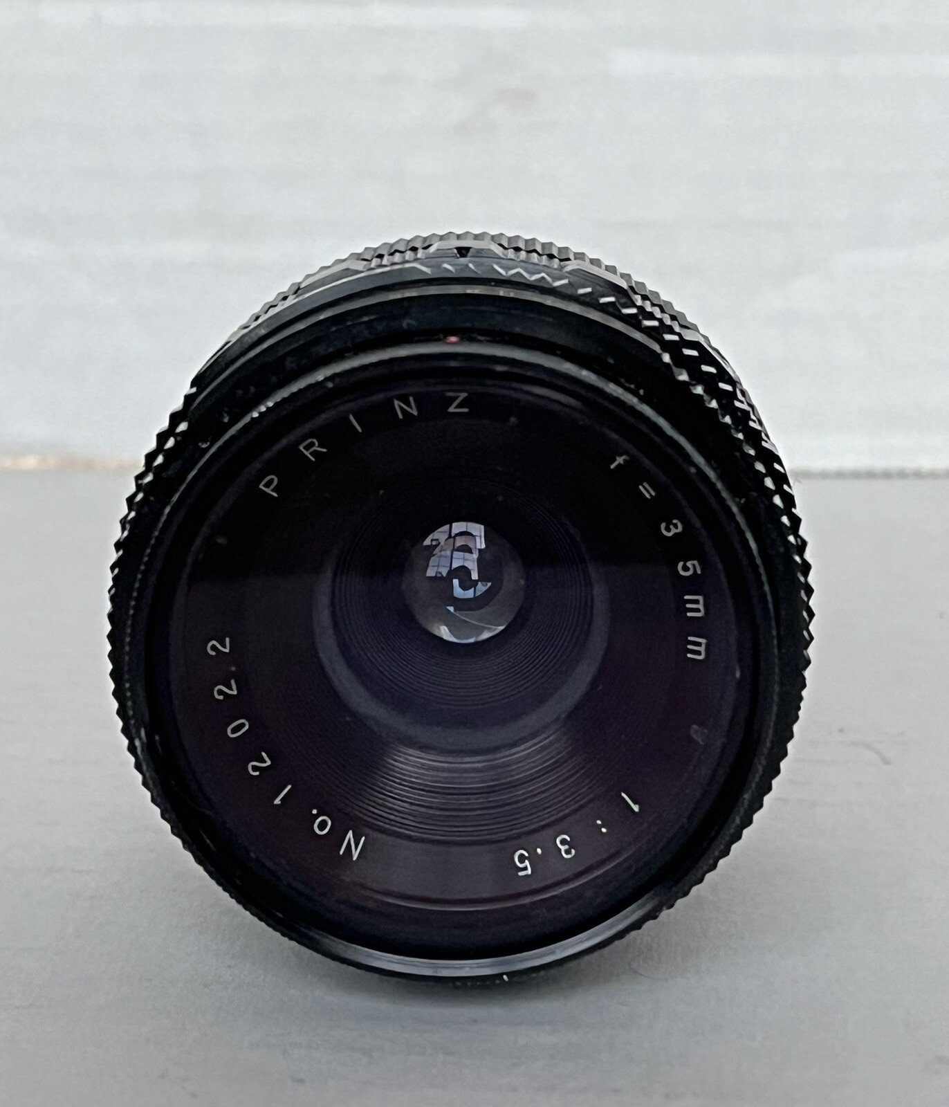 Vintage Prinz 3.5 f 35mm No. 12022 Camera Lens Made in Japan *UNTESTED*