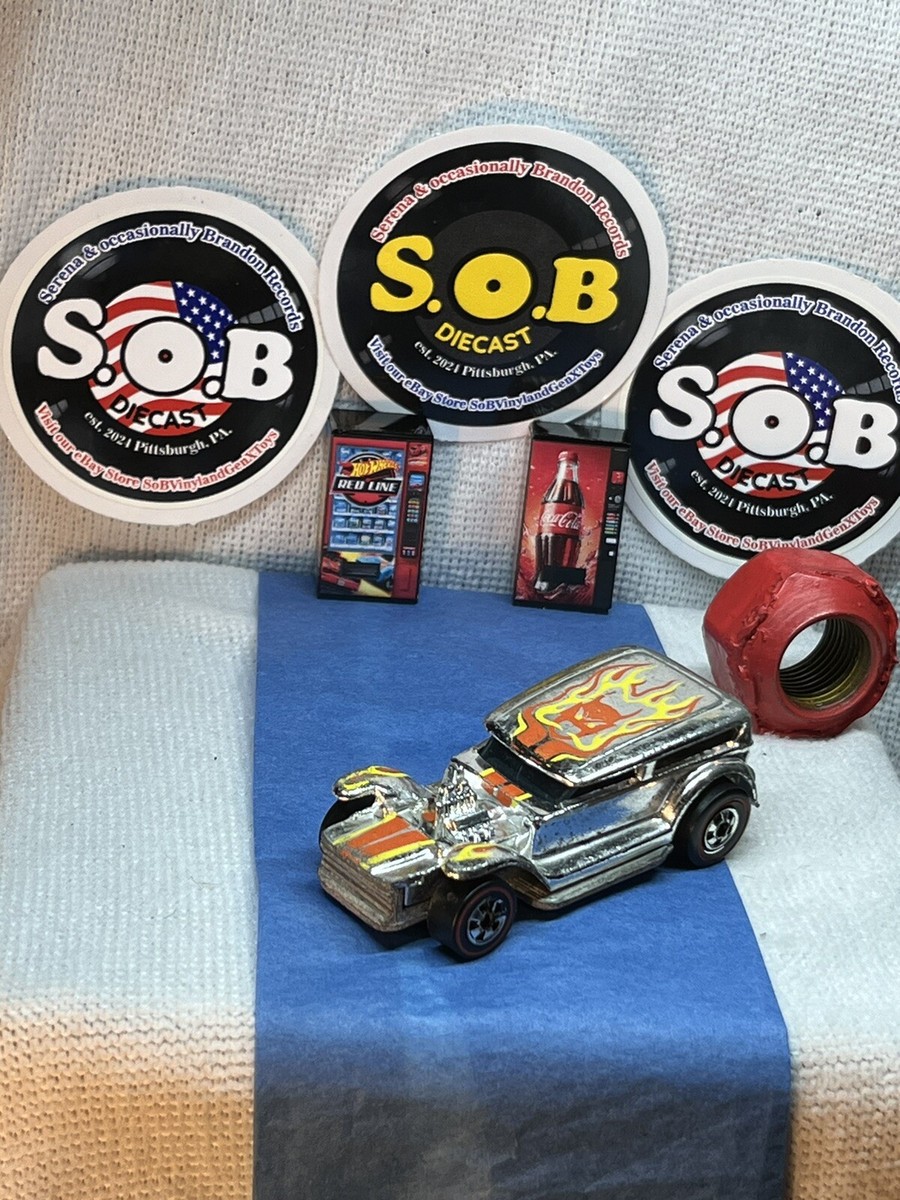 Hot Wheels Redlines 1969 Prowler 1:64 EX Condition Silver Diecast