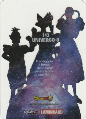 ドラゴンボールカード Lags Lamincards Dragon Ball S Diramix Tournament Of Power UNIVERSE 8 N