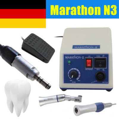 35K RPM Handstück Polieren N3 Marathon Type Dental Lab Elektrischer Mikromotor 