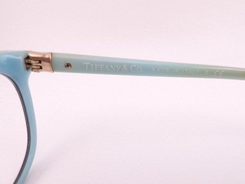 Tiffany & Co Brille, nur Gestell, schwarz/blau, 52-16-140, Kunststoff, Italy - Bild 14 von 19