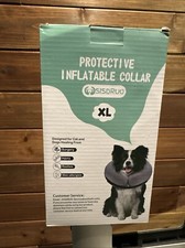 Inflatable Pet Collar For Injury / Post Surgery / Size XL / Dog