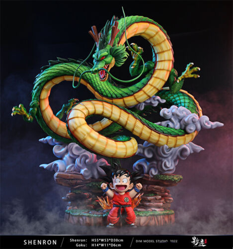 Dim Studio DragonBall DBZ Shenron Goku Resin Painted Figurine Statue  Preorder | eBay