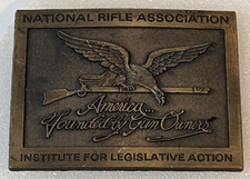 NRA National Rifle Association Institute for Legislative Action ILA Belt Buckle