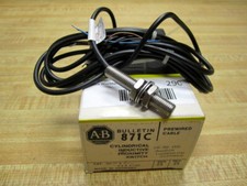 Allen Bradley 871C-N1C8 Proximity Switch Cylindrical 871CN1C8 Series A Rev A