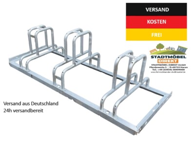 Kinderfahrradständer Reihenparker Fahrradparker  2 3 4 5 6 Fahrräder