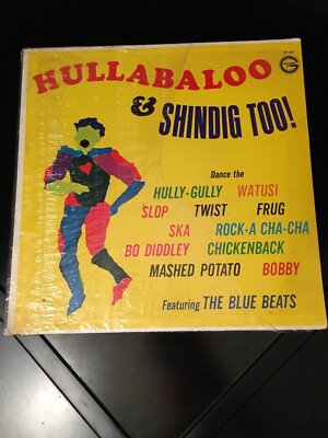 The Blue Beats HULLABALLO SHINDIG Golden LP 147 VINYL  Disc Record High Fidelity