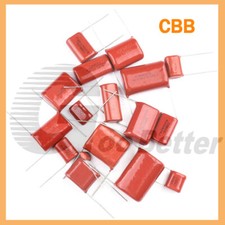 CBB Polyester Film Capacitor  5 -Various Values-100V,250V,400V,630V,1600V