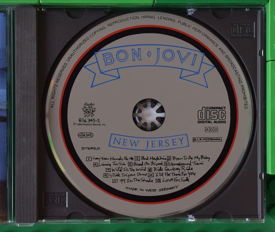 Bon Jovi - New Jersey - PolyGram - CD - Bild 3 von 4