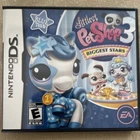 EA Littlest Pet Shop 3: Biggest Stars-Blue Team Nintendo DS Manual Included