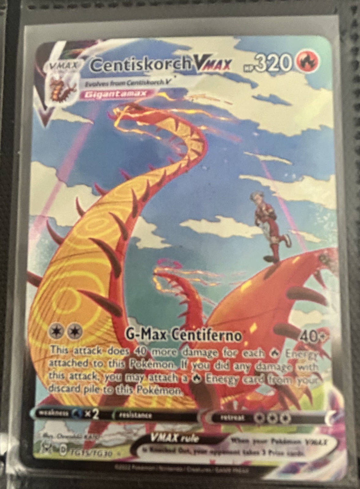 Centiskorch VMAX TG15/TG30 Swsh11: Lost Origin Trainer Gallery Holo