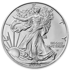 lot of 2 $1 American Silver Eagle Coin 1 oz BU - Random Year - US Mint