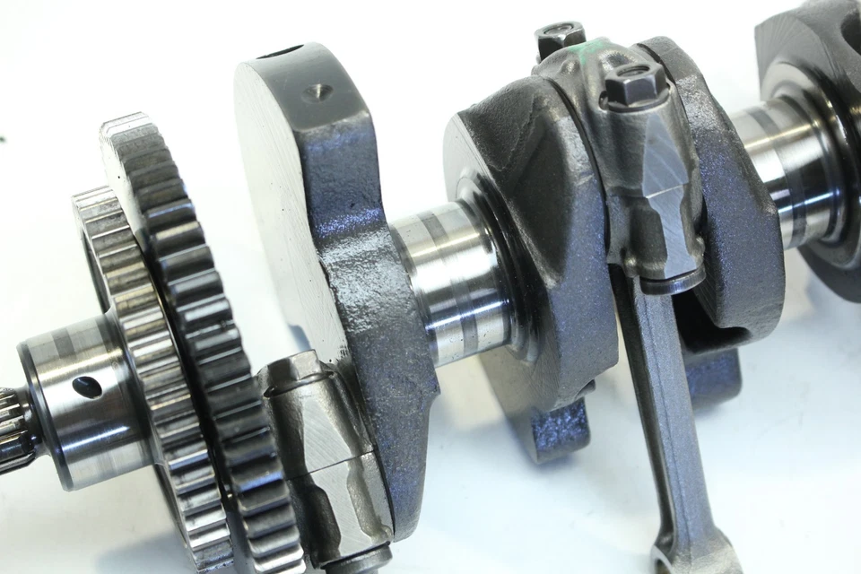 Triumph Daytona 955i Kurbelwelle mit Pleuel Motor Welle crankshaft conrod 595N - Bild 3 von 4