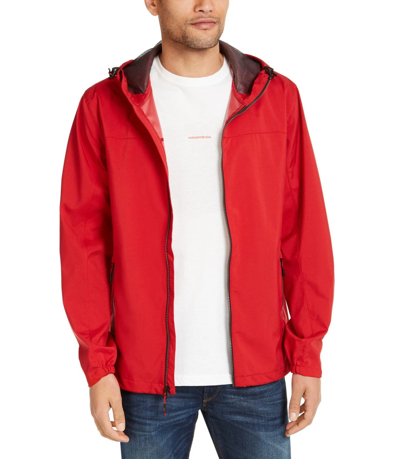 Hawke & Co. Mens Stretch Raincoat