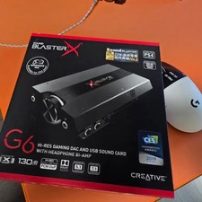 Sound Blaster G6 External Sound Card Official