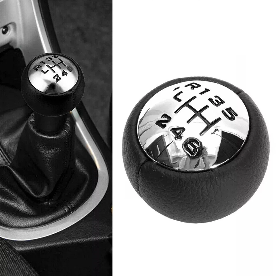 6-Speed Shift Knob Gear Lever Shift Knob Perfect Fit Easy Installation - Image 3 of 4