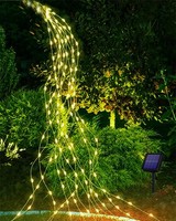 Solar Lichterkette 100 LED 1M AußEn Wasserdicht Garten Terrasse