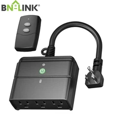 BN-LINK Wireless Remote Control Electrical Outlet Switch (Outdoor With Remotes)