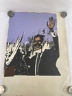 Vintage Art Poster Political Figure Stylized Man in a Suit Waving (#3) — photo 1