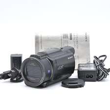 Sony FDR-AX55 4K Handycam Camcorder Black Exc  US Stock