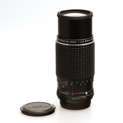 Asahi Zoomobjektiv SMC Pentax-M Zoom 4.5 / 80-200 mm MF für Pentax PK