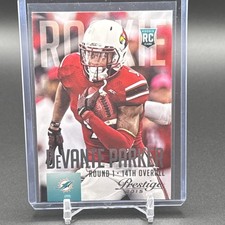 2015 Panini Prestige DeVante Parker Rookie #229 Miami Dolphins Football Card