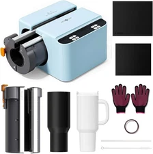 HTVRONT A200 Auto Tumbler Heat Press Machine 2 in 1 for 15-40oz Tumbler Transfer