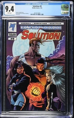 The Solution 01 (Aircel Comics September 1993), CGC 9.4 Near Mint