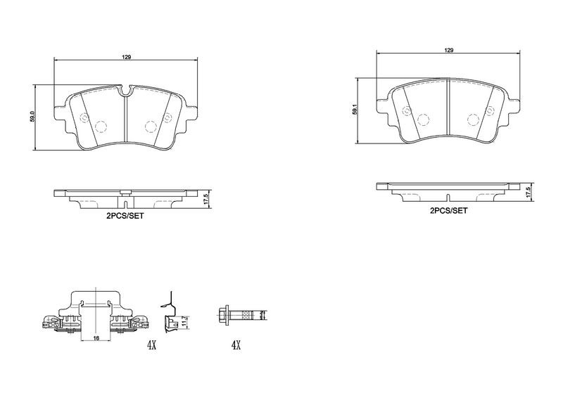 2x ✅Fits BREMBO P 85 186 Brake Pad Set, disc brake P 85 186 Brake pa ⭐UK Seller⭐ - Image 25