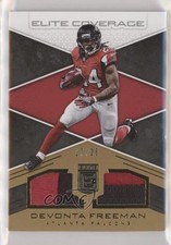 2017 Donruss Elite Elite Coverage Prime 17/25 Devonta Freeman #12 0ar