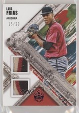 2022 Panini Diamond Kings DK Materials Purple 15/20 Luis Frias #DKM-LF 0x1