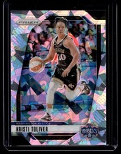 2024-25 Panini Prizm WNBA Cracked Ice Kristi Toliver Washington Mystics #12