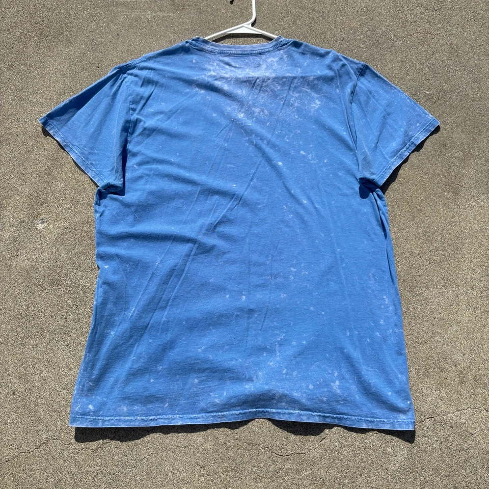 Camiseta Seattle Sounders FC Para Hombres L Grande Azul Lavado Ácido Hecha en EE. UU. Camiseta Fútbol Foto 3 de 4