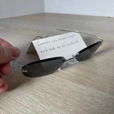 Silhouette 7395 10 6050 Eyeglasses Rimless Silver Frames Only 19-40 Austria