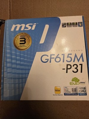 MSI GF615M-P31 Socket AM3 NVIDIA GeForce 6150SE mATX Motherboard