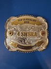 2002 Southern High School Rodeo Association  Hope Arkansas Belt Buckle — photo 1
