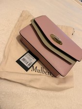 Mulberry Darley Chain Clutch Crossbody Bag In Pink