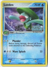 Lombre Crystal Guardians Stamped 37/100 Pokemon Card Reverse Holo on eBay
