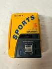 Vintage Sony Sports Walkman Solar Alarm  WM-A52  Cassette Player