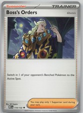 Boss's Orders 114/132 Mega Evolution Pokemon NM