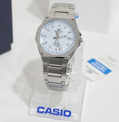 Casio Edifice EFR-S108DE-2AVUDF Slim Sapphire Ice Blue Dial 39.9