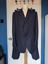 GIEVES & HAWKES Men’s Made To Measure Blue Suit Bespoke Savile Row immaculate